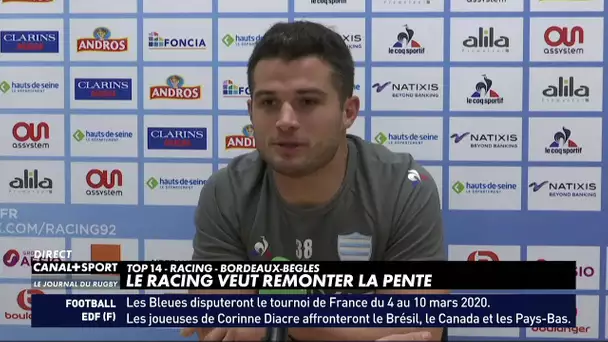 Le Racing veut remonter la pente