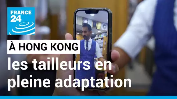 À Hong Kong, les tailleurs de costumes s’adaptent à la pandémie de Covid-19 • FRANCE 24