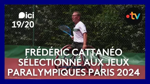 Jeux Paralympiques Paris 2024 : le Sarthois Frédéric Cattanéo sélectionné en tennis fauteuil