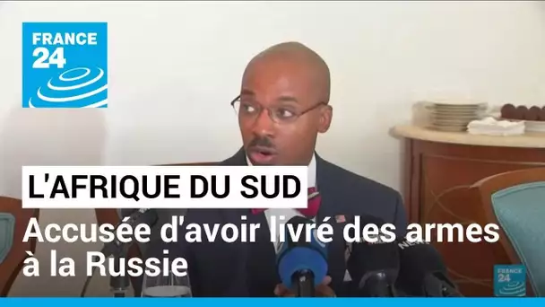 L'Afrique du Sud accusée d'avoir livré des armes à la Russie • FRANCE 24