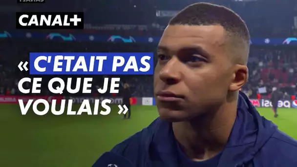 Mbappé réagit après la défaite du PSG face au Bayern - Ligue des Champions (8ème de finale aller)