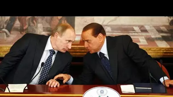 Italie : Silvio Berlusconi, chef du parti Forza Italia  "renoue" avec son vieil ami Vladimir Poutine