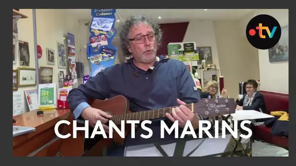 Raphaël Descamps, interprète et compositeur de chants marins