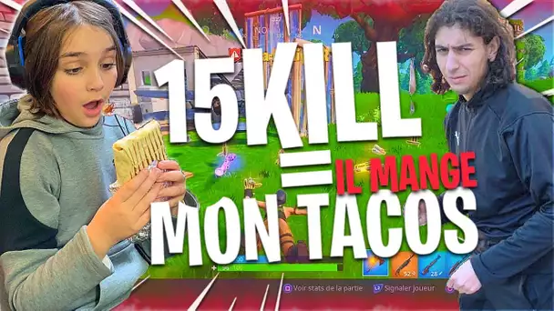 1 KILL = 1 CROC DANS MON TACOS POUR CE KIKOU SUR FORTNITE !