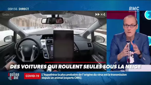 Des voitures qui roulent seules sous la neige: c'est bientôt une réalité