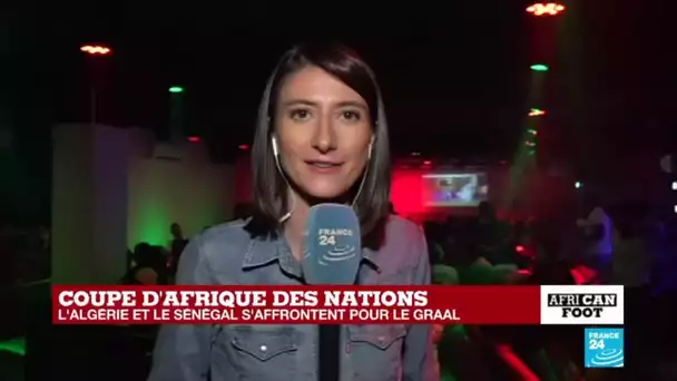 CAN-2019 : "Ambiance de boite de nuit" : une finale Sénégal - Algérie particulièrement suivie en Fra