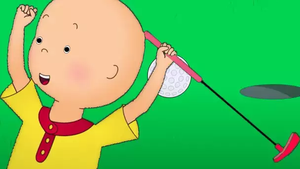 Caillou et le Mini-Golf | Caillou | Les dessins animés pour enfants | WildBrain pour les enfants