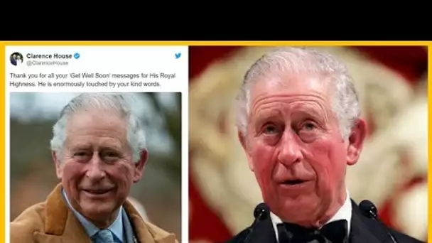 Le prince Charles remercie ses fans pour leur soutien