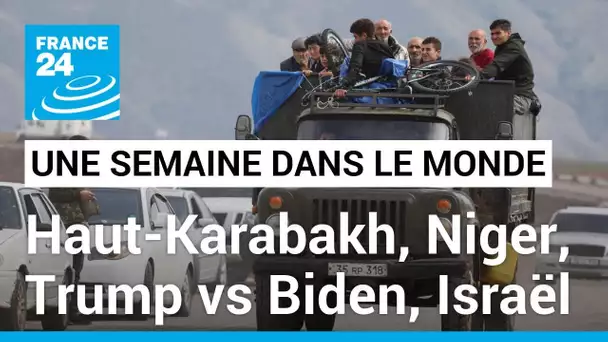 Haut-Karabakh, Niger, Trump contre Biden et rapprochement Israël/Arabie saoudite • FRANCE 24