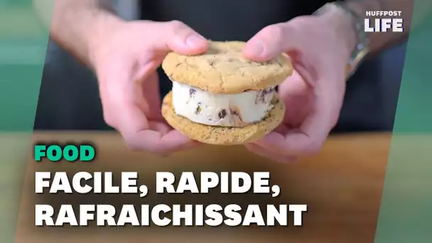 Le sandwich glacé, le dessert idéal pour cet été