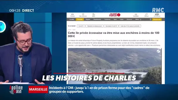 Une île écossaise mise aux enchères pour moins de 100 000€