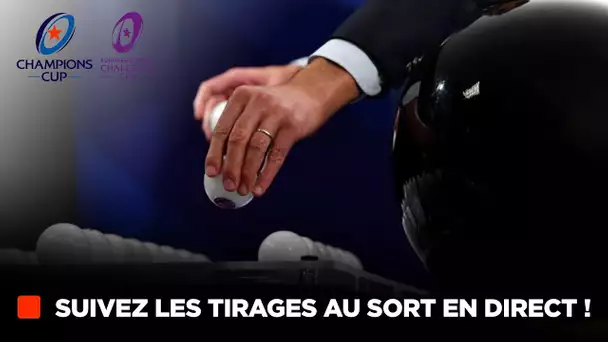 🏆🏉🔮 Suivez en direct les tirages de la Champions Cup et de la Challenge Cup 2020/2021 !