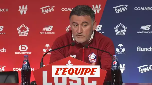 Galtier «On peut faire le grand écart avec Saint-Etienne» - Foot - L1 - Lille