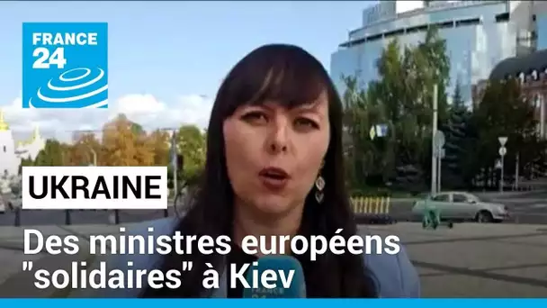 Ukraine : les ministres européens promettent un "soutien durable" lors d'une rencontre à Kiev