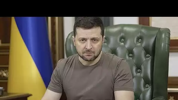 "Il faut reconnaître" que l'Ukraine ne pourra pas intégrer l'Otan, dit le président Zelensky