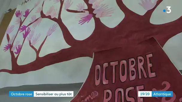 La Rochelle : Octobre rose au collège Pierre Mendès France