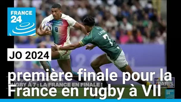 JO 2024 : première finale olympique pour la France en rugby à VII • FRANCE 24