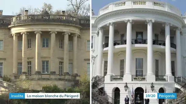 Le château de Rastignac, copie ou modèle, de la Maison-Blanche en Périgord