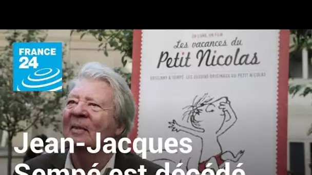 Le dessinateur Jean-Jacques Sempé, père du "Petit Nicolas", est décédé • FRANCE 24