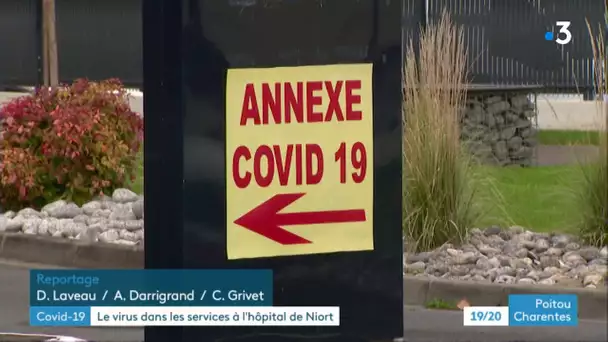 Covid 19 : état des lieux à l'hôpital de Niort