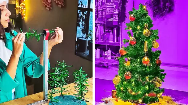 Transformez des CANETTES DE SODA en sapin de Noël ! 🌲 Bricolage d'éco-décorations pour votre maison