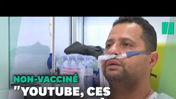 En réanimation et sous oxygène, ce non-vacciné évoque sa prise de conscience