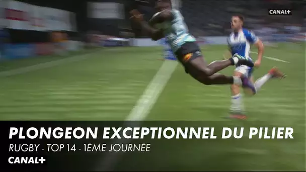 Ce plongeon EXCEPTIONNEL de pilier - TOP 14 - 1ème journée