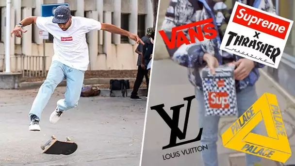 Enquête : quand le SKATE influence la MODE ! (SUPREME, THRASHER...)