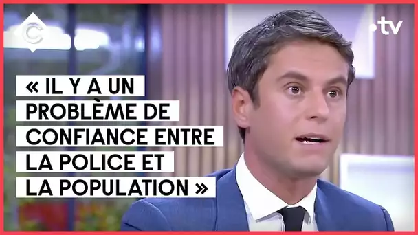 Emmanuel Macron veut « plus de bleu sur le terrain » avec Gabriel Attal - C à vous - 14/09/2021