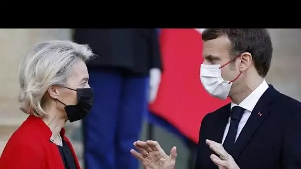 Ursula Von der Leyen à Paris, la France prend officiellement la tête de l'UE