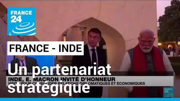 Emmanuel Macron en Inde : une convergence des intérêts • FRANCE 24