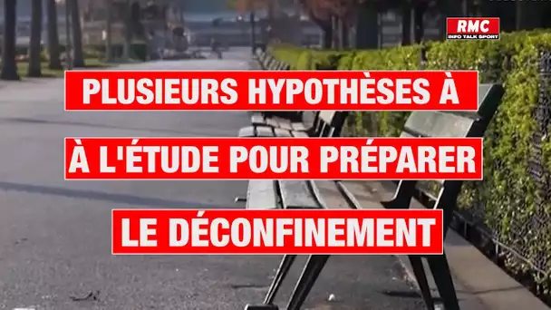 Plusieurs hypothèses à l'étude pour préparer le déconfinement