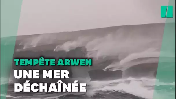 Les images impressionnantes de la tempête Arwen au Royaume-Uni