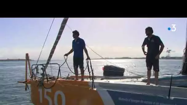 Route du Rhum : L&#039;arrivée de Louis Duc en Guadeloupe