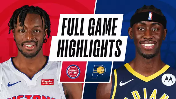 PISTONS at PACERS | FULL GAME HIGHLIGHTS | April 24, 2021