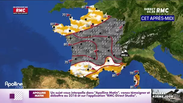 Votre météo du jeudi 7 avril 2022