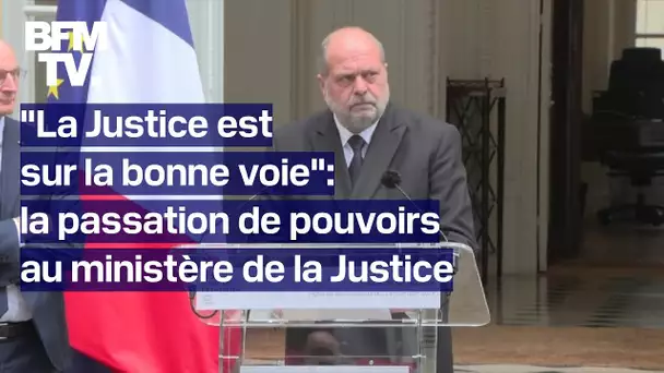 "La Justice est sur la bonne voie": la passation de pouvoirs intégrale au ministère de la Justice