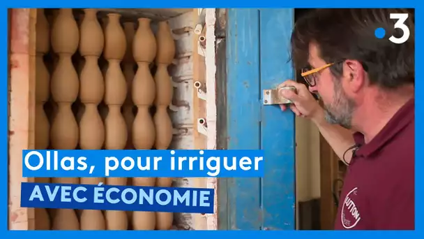 Un potier vendéen fabrique l'ollas pour irriguer avec économie