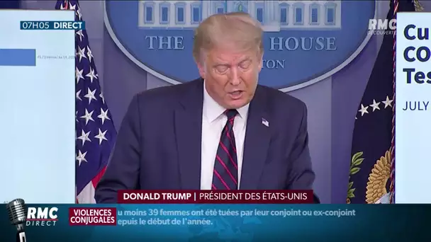 Covid-19: Donald Trump reconnaît, pour la première fois, la gravité de la crise sanitaire