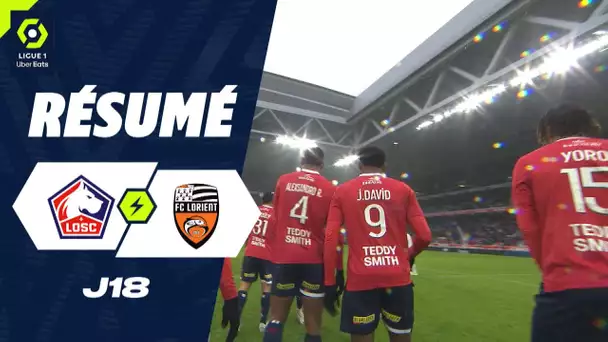 LOSC LILLE - FC LORIENT (3 - 0) - Résumé - (LOSC - FCL) / 2023/2024