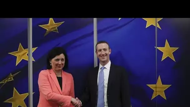 Le patron de Facebook à Bruxelles