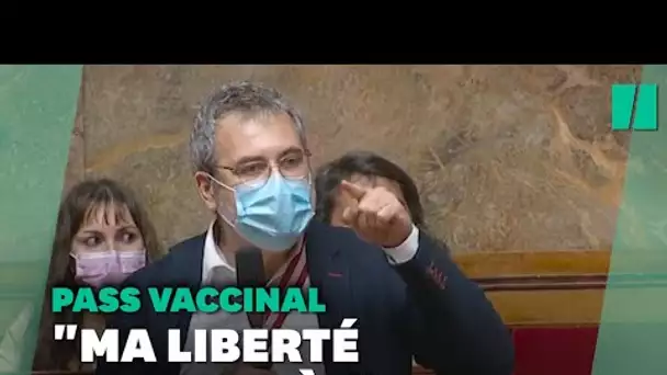 Pass vaccinal: rescapé d'un Covid long, ce député s'indigne à l'Assemblée