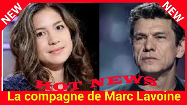 La compagne de Marc Lavoine, Line Papin « ne voit pas » leurs 33 ans d'écart