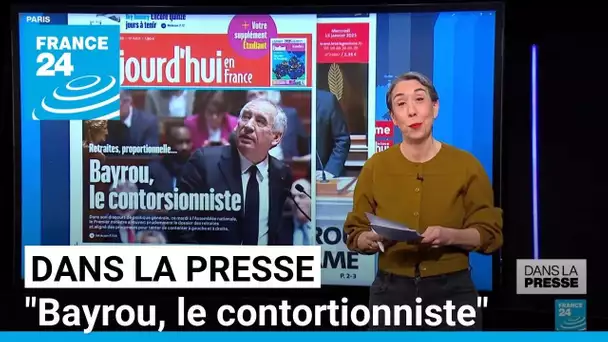 Discours de politique générale: "Bayrou, le contortionniste" • FRANCE 24