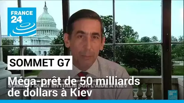 Sommet du G7 : actifs russes gelés, 50 milliards de dollars d'aide à Kiev ? • FRANCE 24