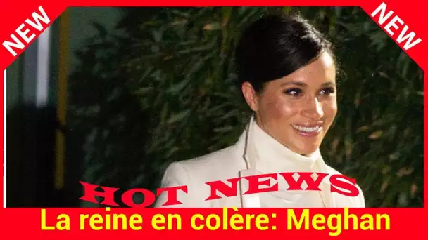 La reine en colère : Meghan Markle menacée par la sortie d’un vieux film très embarrassant