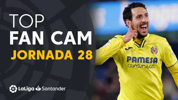 LaLiga Fan Cam Jornada 28: Parejo, Ferran Torres & Bebé