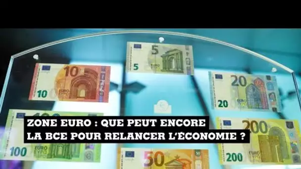 Zone euro : que peut encore la BCE pour relancer l’économie ?