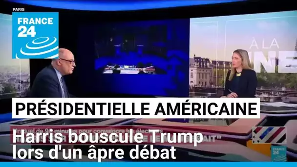 Présidentielle américaine : Harris bouscule Trump lors d'un âpre débat • FRANCE 24