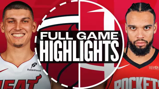 HEAT at ROCKETS | FULL GAME HIGHLIGHTS | December 29, 2024